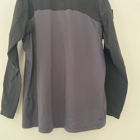 5.11 Tactical Mens 1/4 Zip Up Pullover Shirt Jacket Size Large Pocket Gorpcore - Picture 11 of 13